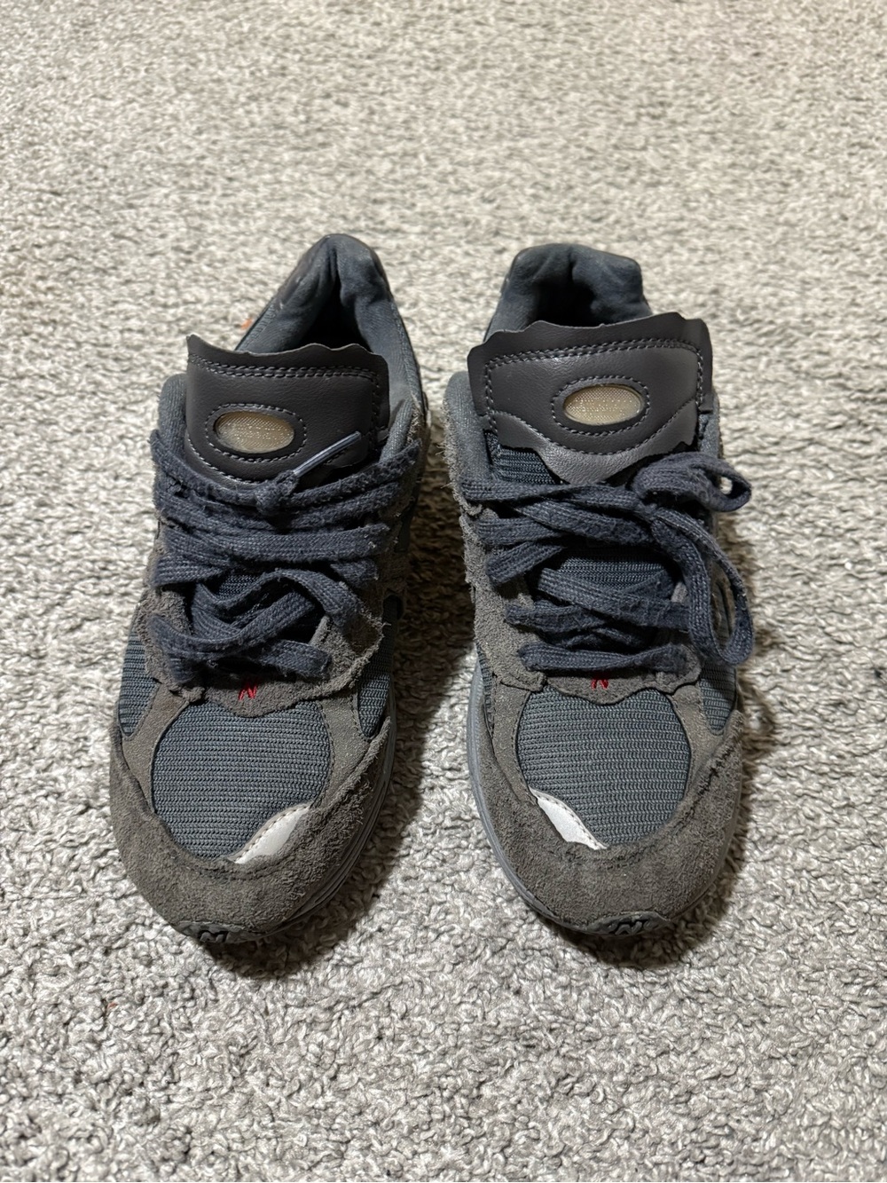 New Balance Gray and Black Men's Sneakers